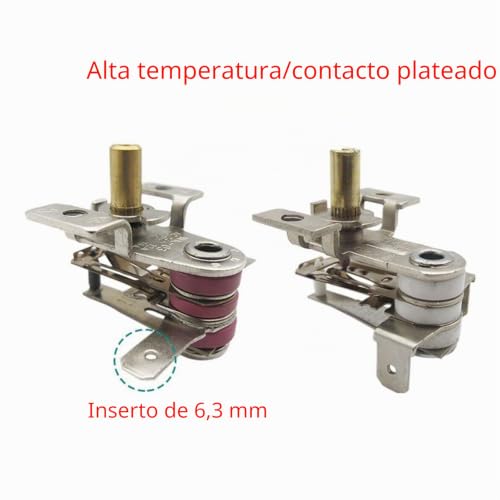 Termostato de calefacción KST205D con interruptor de temperatura ajustable bimetal de 15A 3
