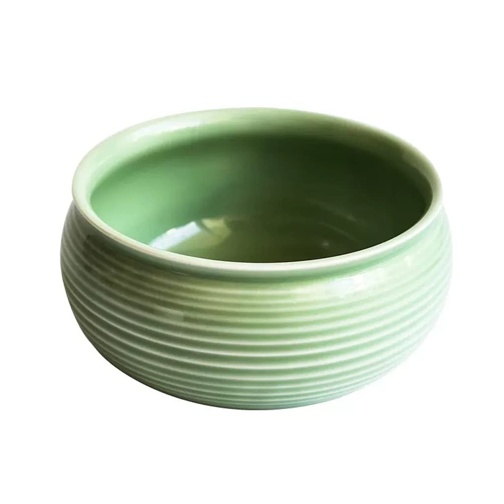 WOTZOV Salad Bowl Nordic Creative Large Noodle Bowl Household Ceramic Salad Bowl Restaurant Dessert Fruit Bowl Soup Bowl Tableware Kitchen Supplies1，C2pc