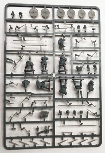 Set de 60 Figuras Vikingas de Plástico 28mm Victrix miniatura 5