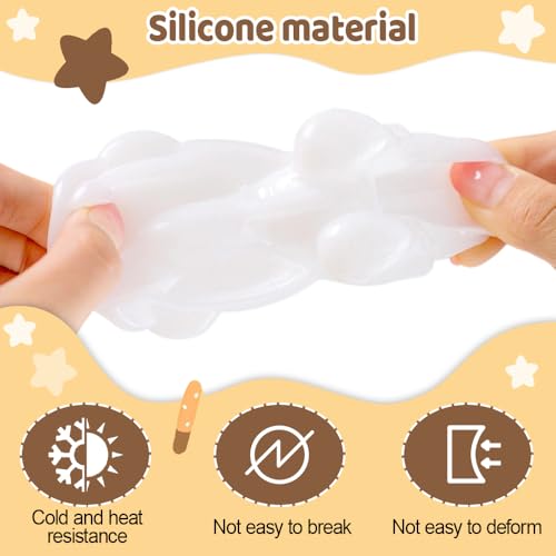 Molde para Cubos de Hielo de Silicona en Forma de Oso 2 Pzs miniatura 5