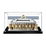 Acrylic Display Case for Lego Icons Real Madrid Santiago Bernabéu Stadium 10299 - Dustproof Anti-UV Storage Box - Collectors Gift (Background B(50*45*20))