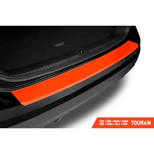 Luxshield Ladekantenschutz Folie für VW Touran 2 (II) 5T I 2015-2025 - Stoßstangenschutz, Kratzschutz, Lackschutzfolie - Transparent