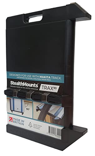 StealthMounts Trax90 Track Saw Square for Makita, Black - Image 2