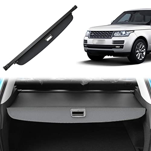 OREALTOOL Cubierta de carga para maletero de coche, cubierta de carga de repuesto para Land Rover RR Sport 2004-2013, color negro extensible Cover