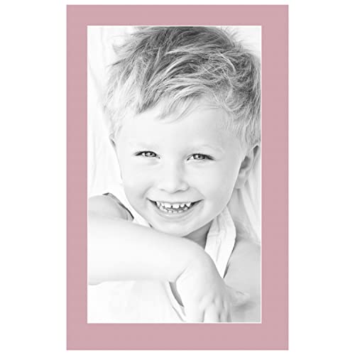 14x24 Soft Pink / Seashell Custom Mat for Picture Frame with 10x20 opening size (Mat Only, Frame NOT Included)