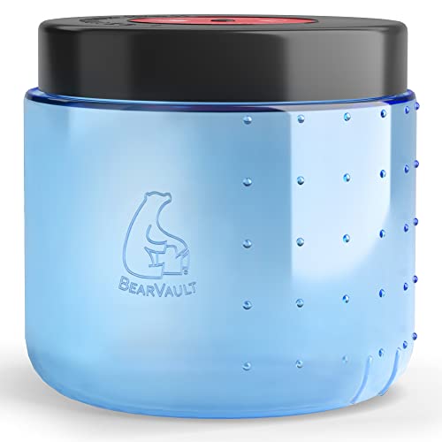 BearVault Bear Canister for Backpacking 4 Sizes BV500 BV475 BV450 BV425 Bear resistant food container for camping hiking fishing canoeing hunting bikepacking Bear vault is bear safe