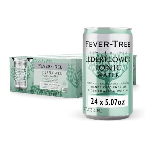 Fever-Tree Elderflower Tonic Water Cans