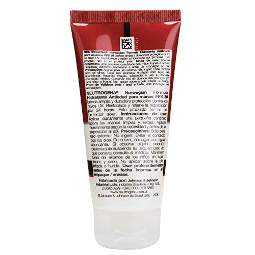 Hidratante Anti-Idade para Mãos Neutrogena Norwegian FPS 30, 56g
