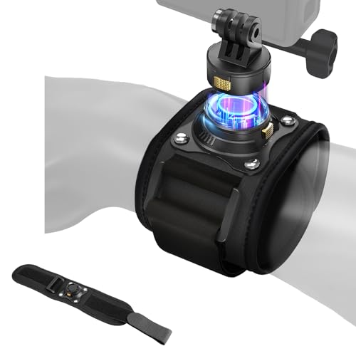 SHEAWA �J�����p�r�o���h �Œ�x���g ���}�E���g ���C�z�� 180�x�p�x���� ���u�� �c�u�� for Insta360 GO Ultra/3S/3/DJI Osmo Action 5 Pro/4/Osmo Pocket3/Gopro Hero13/