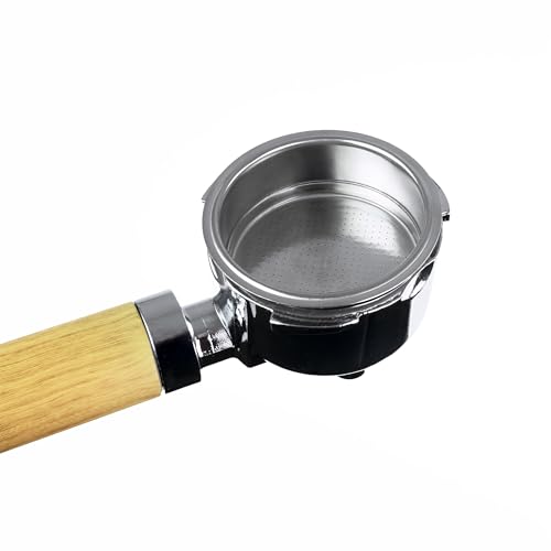 Jocca - Espressomaschine 20 bar mit Dampfgarer, 1400 W, Tank 1 l, beleuchtete Touch-Tasten, Tassenwärmer und Thermoblock für schnelles Aufheizen