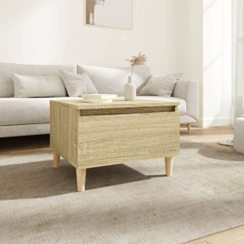 Table d'appoint bois d'ingénierie pour optimiser le rangement des petits espaces
