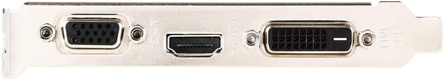 Get Discount 70% Price MSI GAMING GeForce GT 710 1GB GDRR3 64-bit HDCP Support DirectX 12 OpenGL 4.5 Heat Sink Low Profile Graphics Card (GT 710 1GD3H LP)