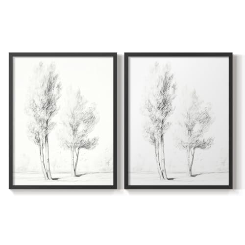 Renditions Gallery Set of 2 Peel & Stick Framed Prints,