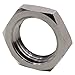 DERNORD Cast Pipe Fitting Stainless Steel 304 Hex Locknut 1/2 Inch NPT Female (Pack of 2)