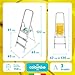 COLOMBO Aluminium Ladder 3 Steps
