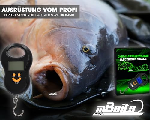Magic Baits Digital Fischwaage 40kg Angelwaage Hängewaage Zugwaage