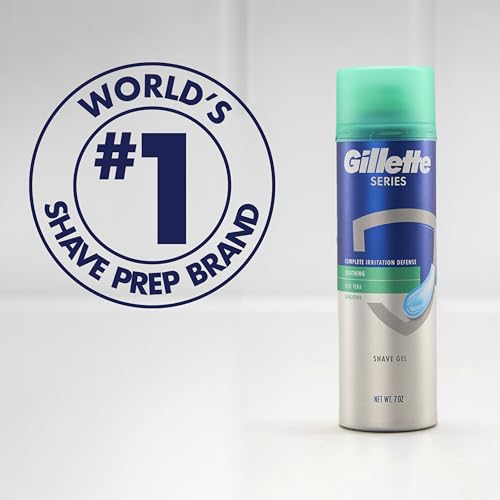 Gillette Series 3X Action Shave Gel, Sensitive Twin Pack, 7 Oz (Pack of 2) - image 8