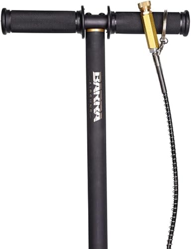 Miniatura 4 de Barra PCP Bomba de aire - Bomba manual de alta presión PCP de 3 etapas para rifle de aire Airgun, 3600psi