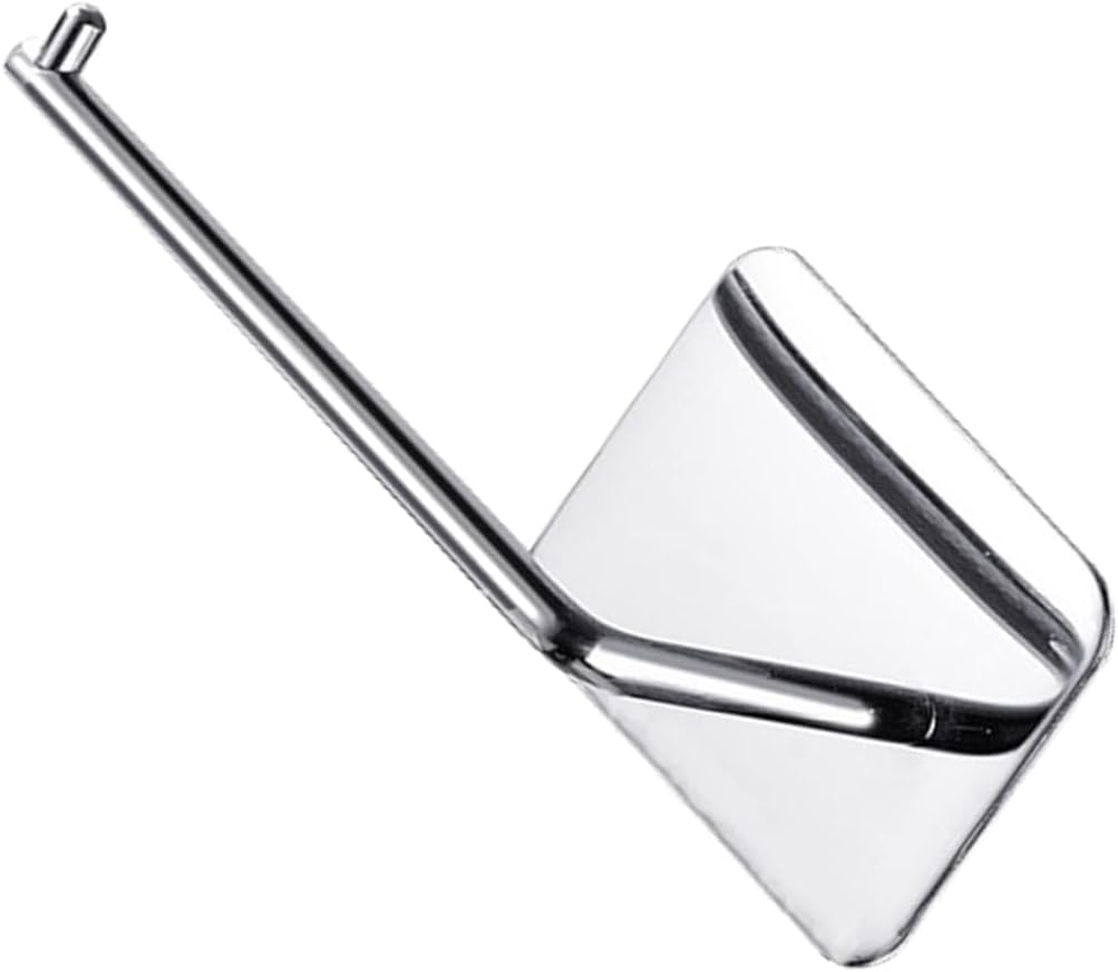Stainless Steel Wall - Mount Toilet Paper Holder, Ideal Bathroom Accessory for RV, Camper & Home
