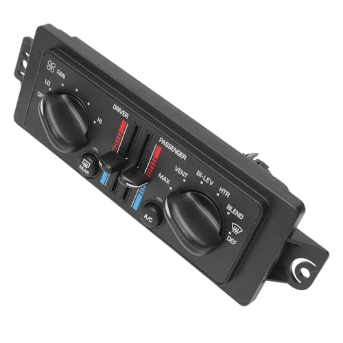 Image of 599-199 Heater AC Climate Control Module for Century 2000-2005, Regal 2000-2004, 10308120 10447470 HVAC Air Conditioning Heater Panel