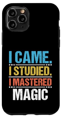 I Studed I Mastered Magic Tricks �C�����[�W���j�X�g �o���� �X�}�z�P�[�X iPhone 11 Pro �p