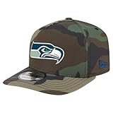 New Era Men's Camo Seattle Seahawks Woodsy 9FIFTY Snapback Hat