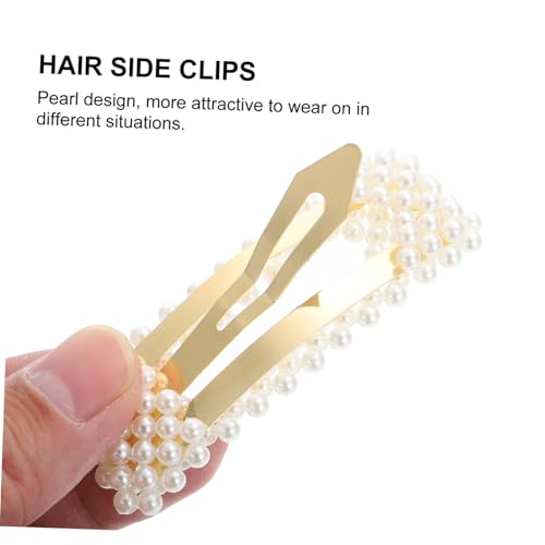 Pinces à cheveux perles : solution coiffure anti-glisse chic pour filles - 5