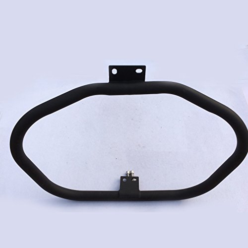 Hongk- Gloss Black Front Crash Saftey Bars Protection Compatible With 2005 2006 2007 2008 2009 2010 2011 2012 2013 2014 2015 Harley Iron 883 Xl883N Xl1200N Xl1200L 48 Xl1200X Sportster [B01Bi82Epq] #TOP5