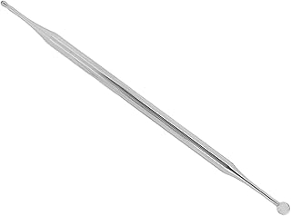 Dual Head Ear Acupuncture Body Point Probe Stainless Steel Portable Massage Tool