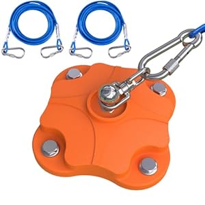 Heavy Duty Dog Tie Out Stake for Outside, Yard & Camping with 2x20ft Cables for Dogs, 200lb Capacity, Dual 360° Swivel, Ground Anchor for Large Dogs(Dog Stake+2X20ft Cable/200lbs)