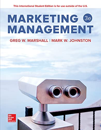 Cover of ISE Marketing Management