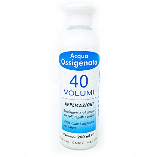 Acqua Ossigenata Cremosa Professionale 40 Volumi per Tinta Nuova Galbert Made in Italy