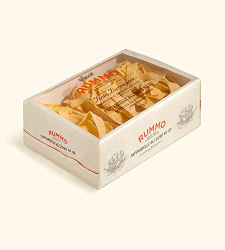Rummo - Pappardelle all'uovo n.101 Bronce Dibujado - 12 Paquetes de 250 g