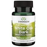 Swanson Full Spectrum White Oak Bark 400 Milligrams 60 Capsules