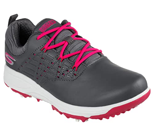 Skechers Go Pro 2 Zapatillas De Golf Para Mujer Gris Rosa, Numeric 38 Point 5 Skechers Go Pro 2 Zapatillas De Golf Para Mujer Gris Rosa, Numeric 38 Point 5