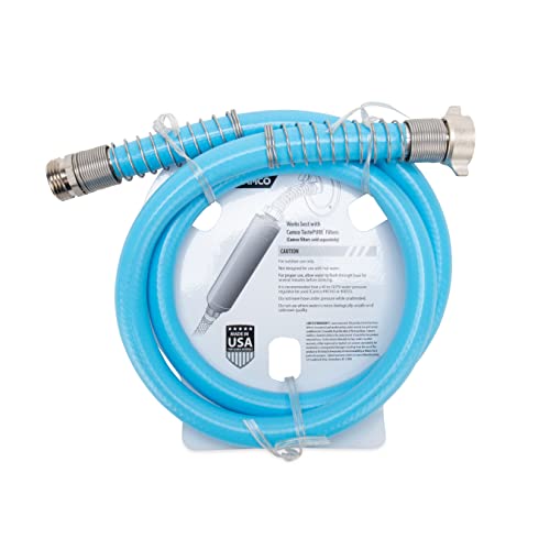 Camco Evoflex 4-Foot Drinking Water Hose | Features An Extra Flexible Construction, Stainless Steel Strain Reliefs On Each Hose End, And Is Ideal For Rv And Marine Use (22590) #TOP7