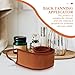 Ipetboom Lotion Applicator for Back Body Scrubber Back Exfoliator for Shower Self Tanning Tool