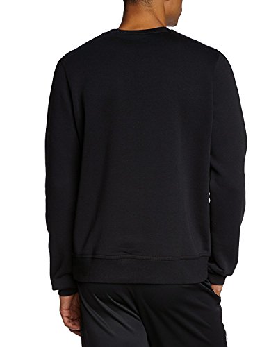 Nike New Men's Club Crew-Swoosh Shirt Black/White X-Large4