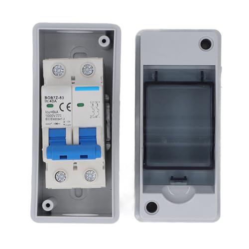 Boîtier de distribution solaire 1000V avec coupure CC 40A robuste - 2