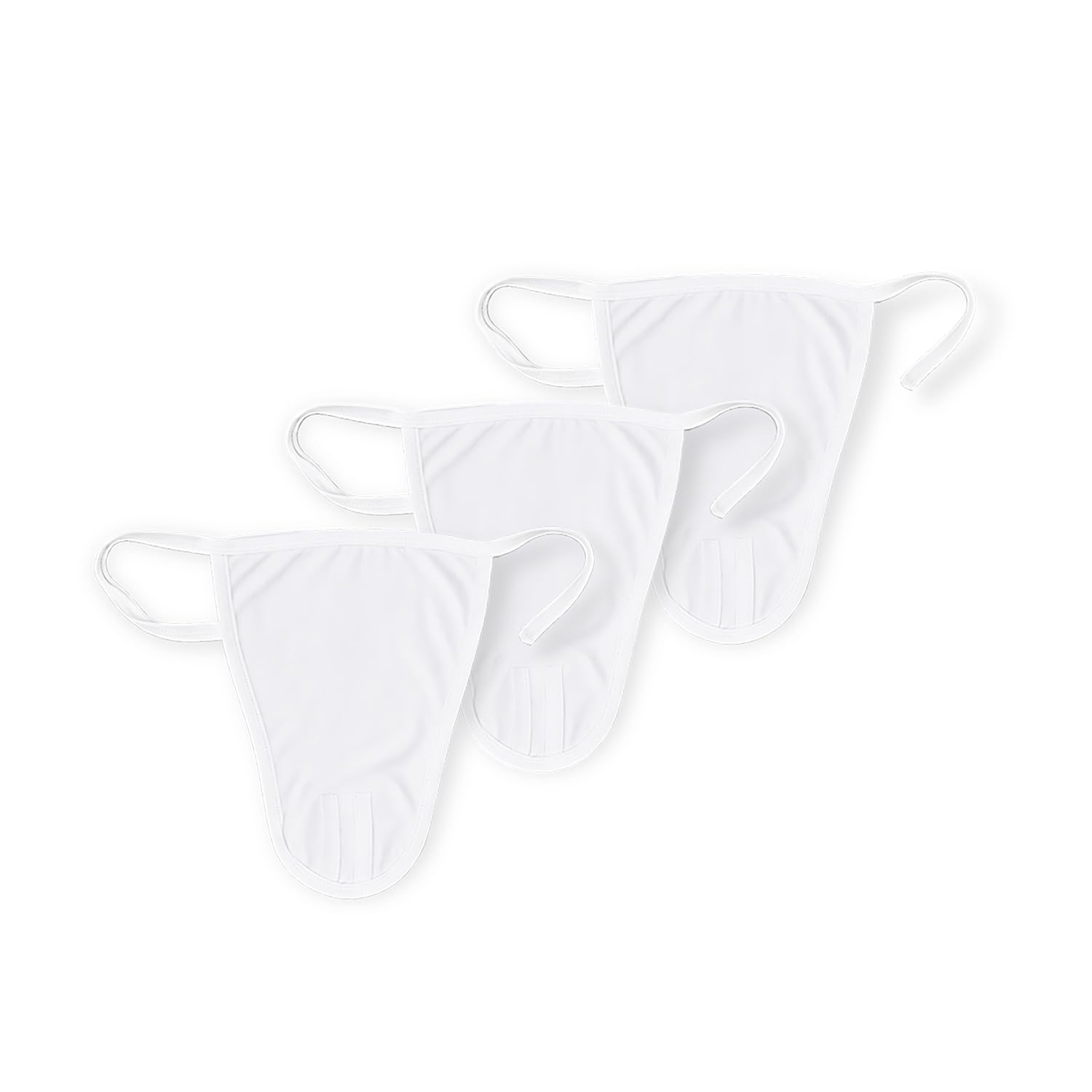 Doodleberry Baby Cotton Langot/Nappy for Newborn Babies | Soft & Breathable Reusable Cloth Diaper | Adjustable Tie-Up Infant Nappy | Skin Friendly & Quick Dry | Pack of 3 | 0-3 Months | White |-image-12