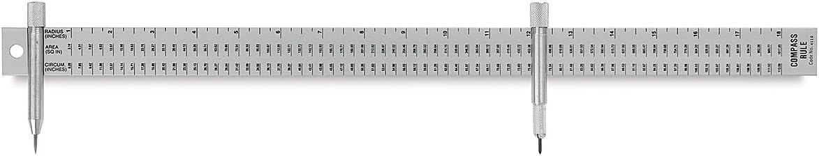 Alumicolor 18-Inch Beam Compass Rule (4110-1)