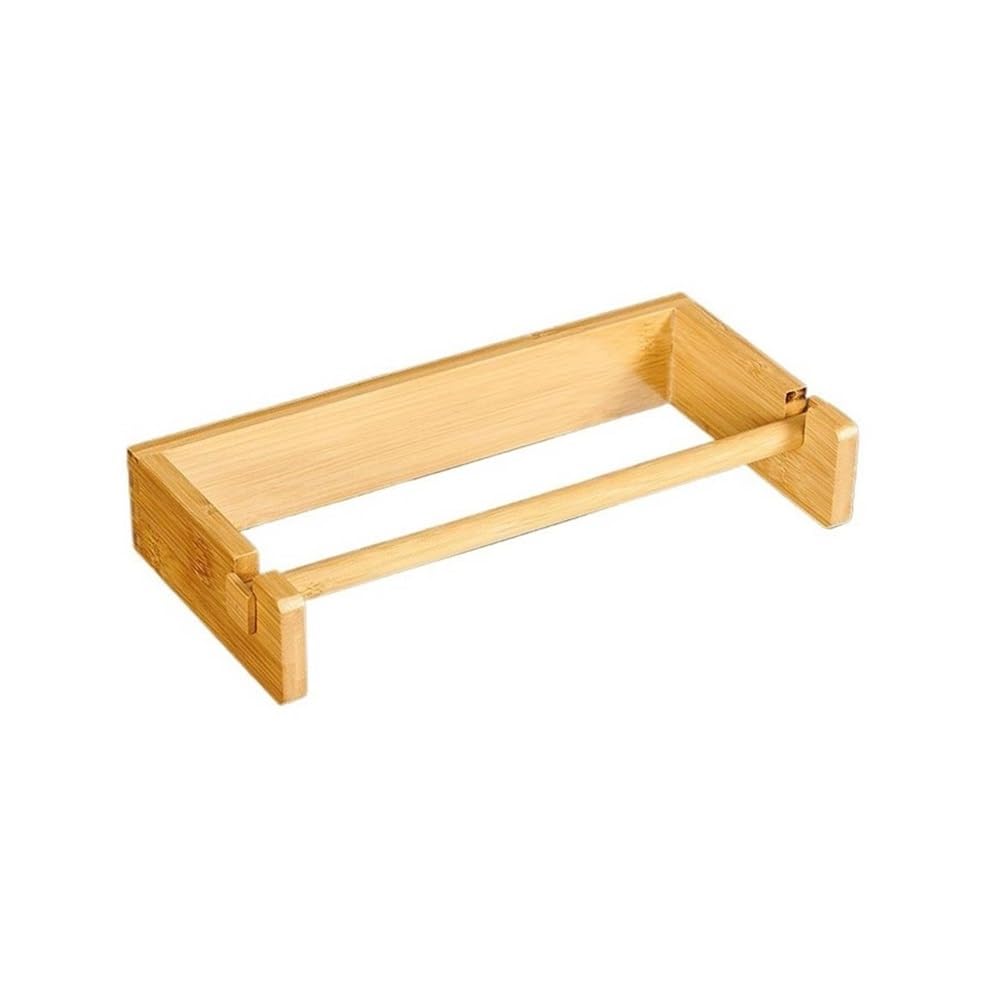 Paper Towel Rack Kitchen Wall Mounted Paper Towel Rack, Roll Holder Hanger Under Cabinet Shelf for Bathroom Kitchen Accessories(Multi-colored)