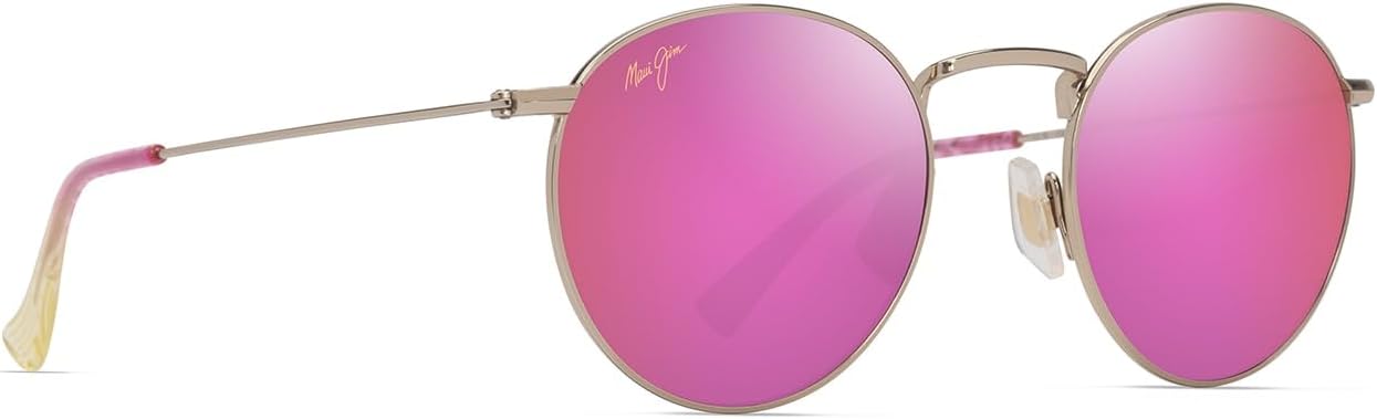 Maui Jim Unisex Pukaua Round Sunglasses
