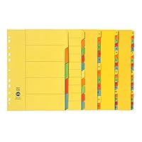 Marbig 10 Tab Bright Dividers
