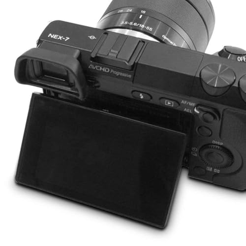 Image of MOSTOS - EP10 Eyepiece Eyecup || Camera Eyepiece Eyecup Viewfinder for Sony NEX-6 NEX-7 A6300 ILCE-6300 A6000 ILCE-6000 A6100 A7000 & Other Digital Cameras and More