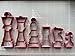 Chess Cookie Cutter (All set)