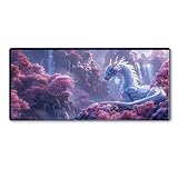 3.【TAPIS SOURIS AU DESIGN TRÈS DURABLE】: Les bords effilochés et les matériaux de mauvaise qualité sont des problèmes que de nombreux joueurs connaissent. Le tapis de souris de jeu anti-effilochage résout ces problèmes avec un design épais jusqu'à 3 mm et des bords cousus.