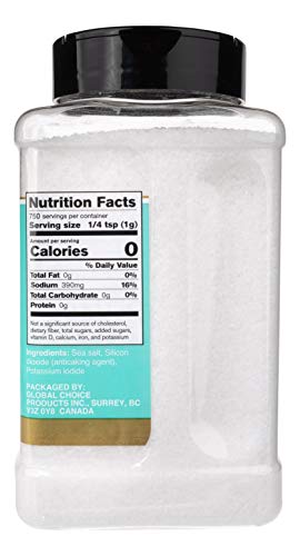 Sundhed Sea Salt (Fine) in Refill | 750 Grams (26.45 oz) | Gourmet Seasoning Salt | Real and Natural Iodized Salt | Keto Friendly and Kosher Certified - Thumbnail 2