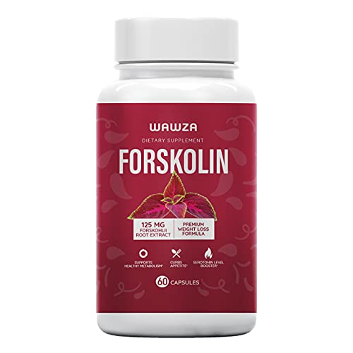 Wawaza Forskolin, Premium Weight Loss Formula, Support Healthy Metabolism, Boosts Wawza Forskolin Serotonin Level Booster