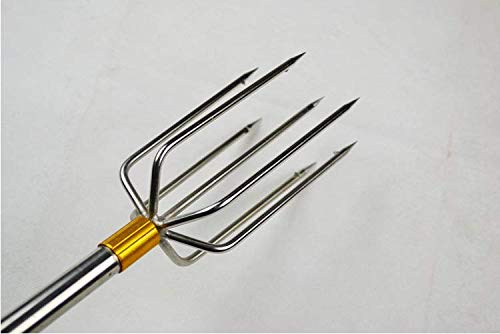 Laxygo Angelhaken aus Edelstahl, mit 8 mm Schraube zum Fangen von Fischen, Frosch im Fluss, seefähig für Angelrute – Bild 5